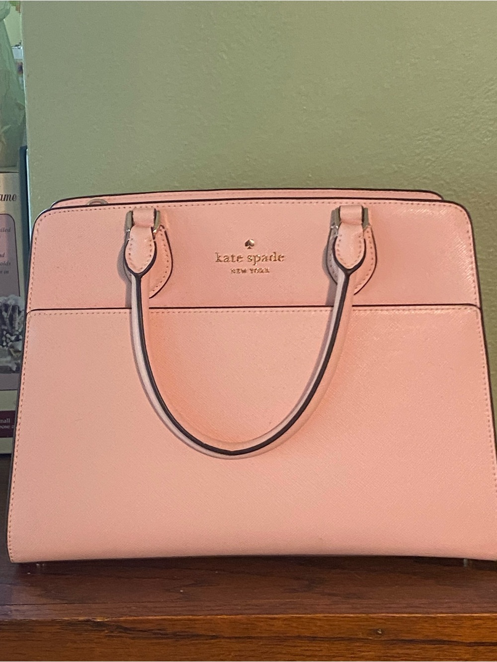 kate spade Pink Pebbled Leather Top-Handle Satchel